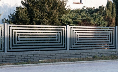 Brama wjazdowa wzór 5, realizacja Bydgoszcz